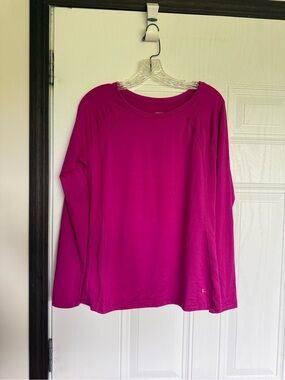 2 for $10 sale: Danskin now hot pink long sleeve performance shirt - M